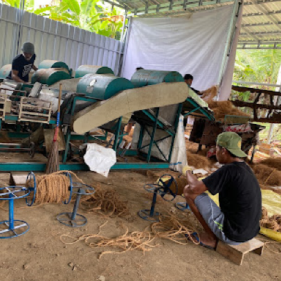 Preparing Cocopeat